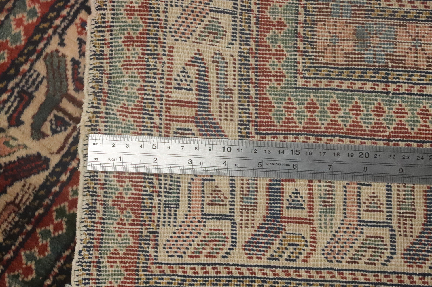 Pre-1900 Antique Shirvan Vegetable Dye Rug 3x4