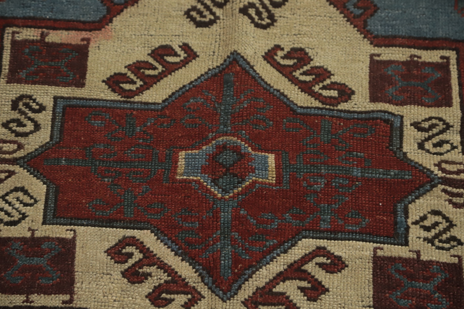 Pre-1900 Antique Kazak Vegetable Dye Rug 5x6