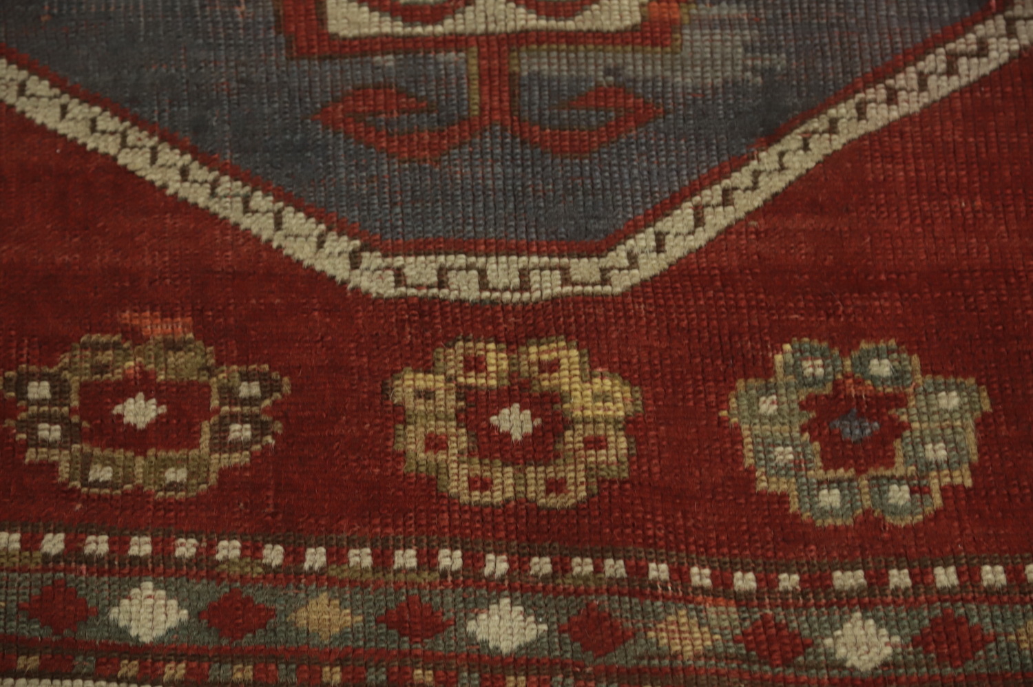 Pre-1900 Antique Kazak Vegetable Dye Rug 5x7