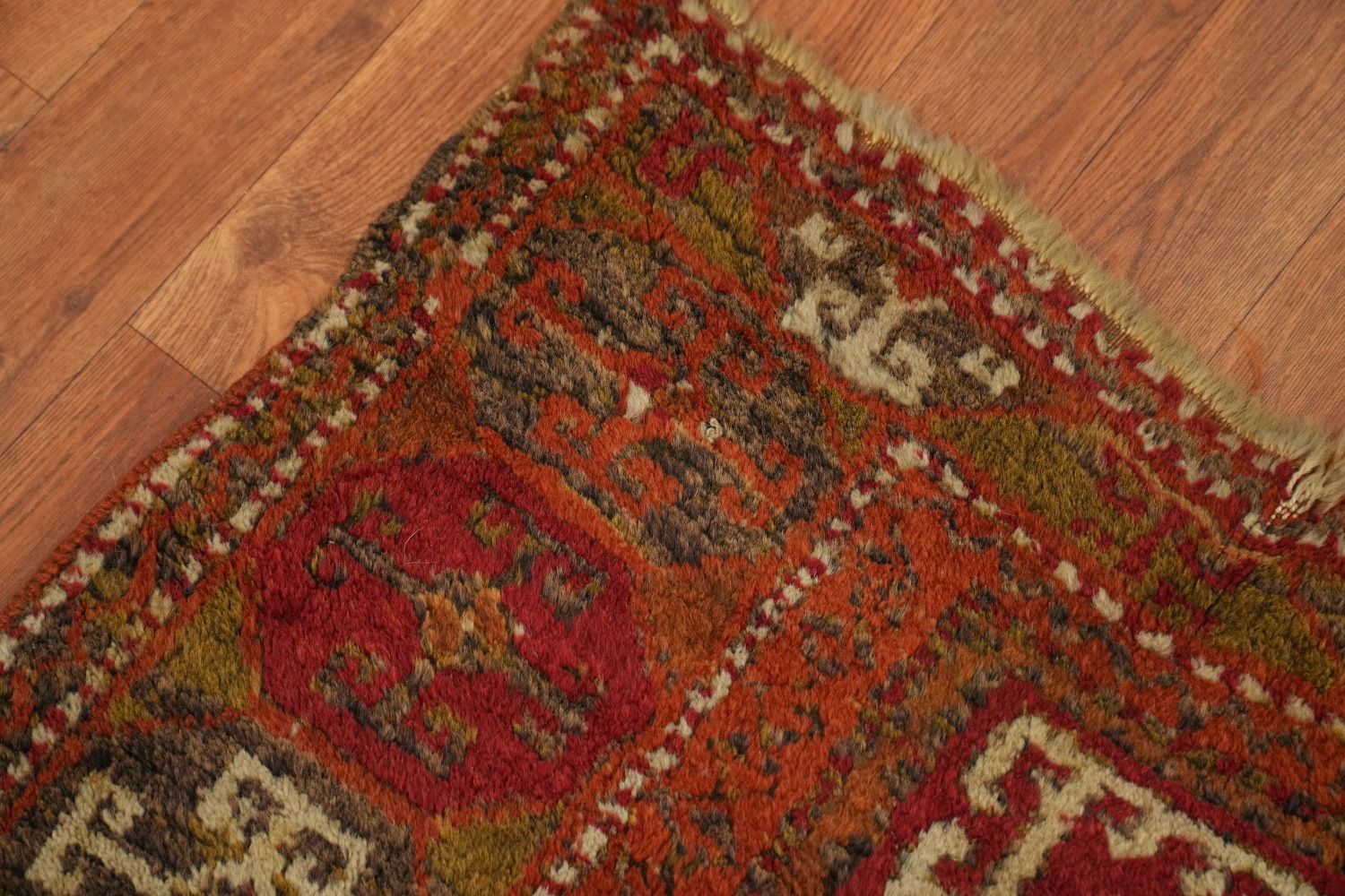 Pre-1900 Antique Kazak Oriental Rug 4x6