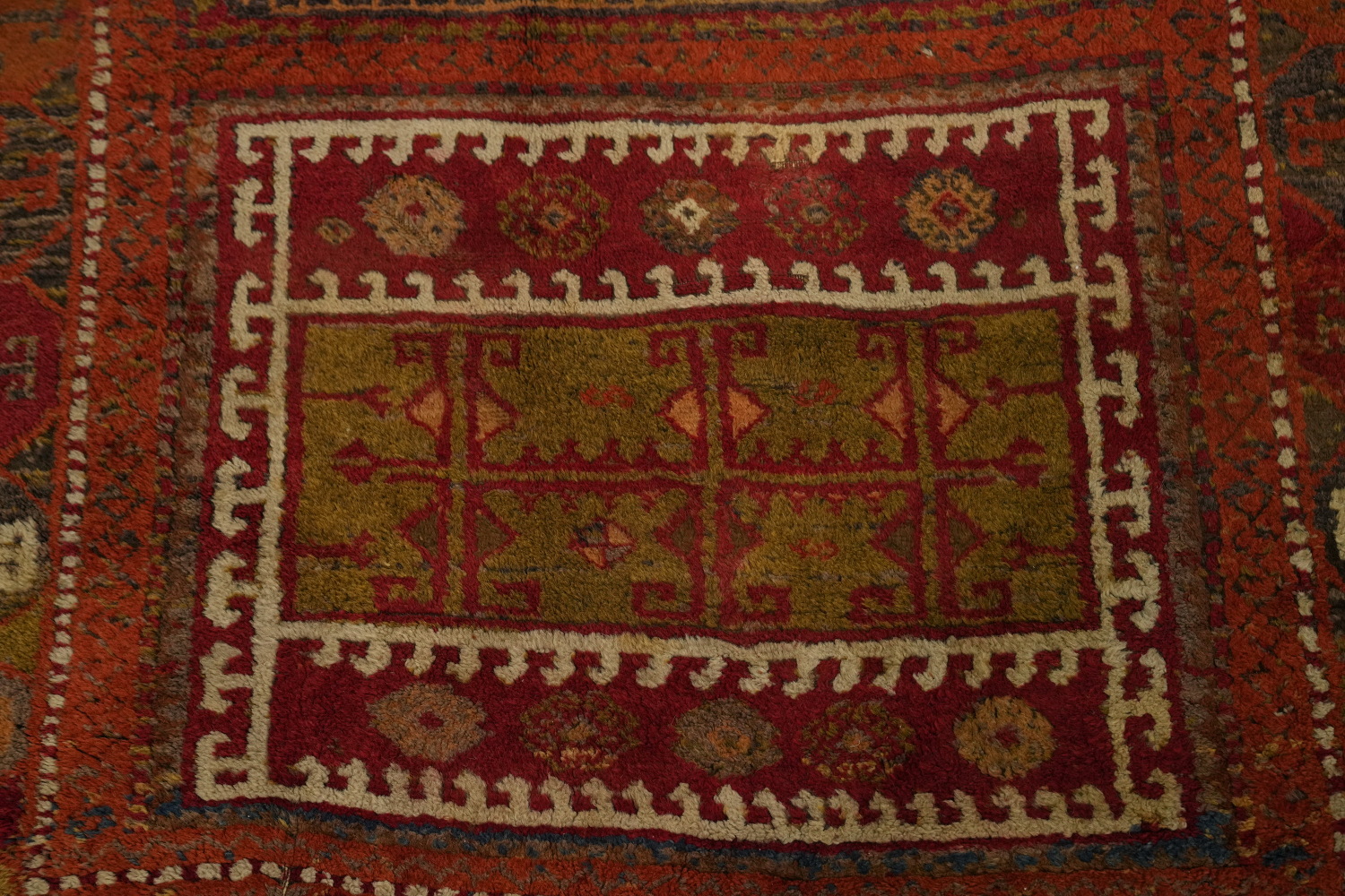 Pre-1900 Antique Kazak Oriental Rug 4x6