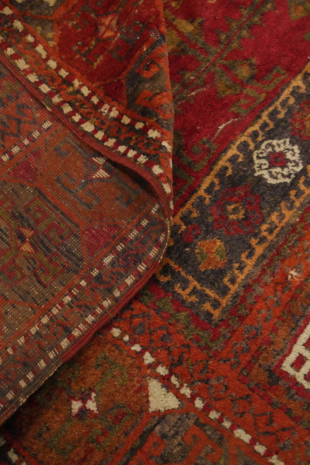 Pre-1900 Antique Kazak Oriental Rug 4x6