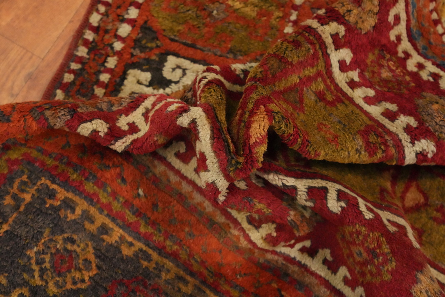 Pre-1900 Antique Kazak Oriental Rug 4x6