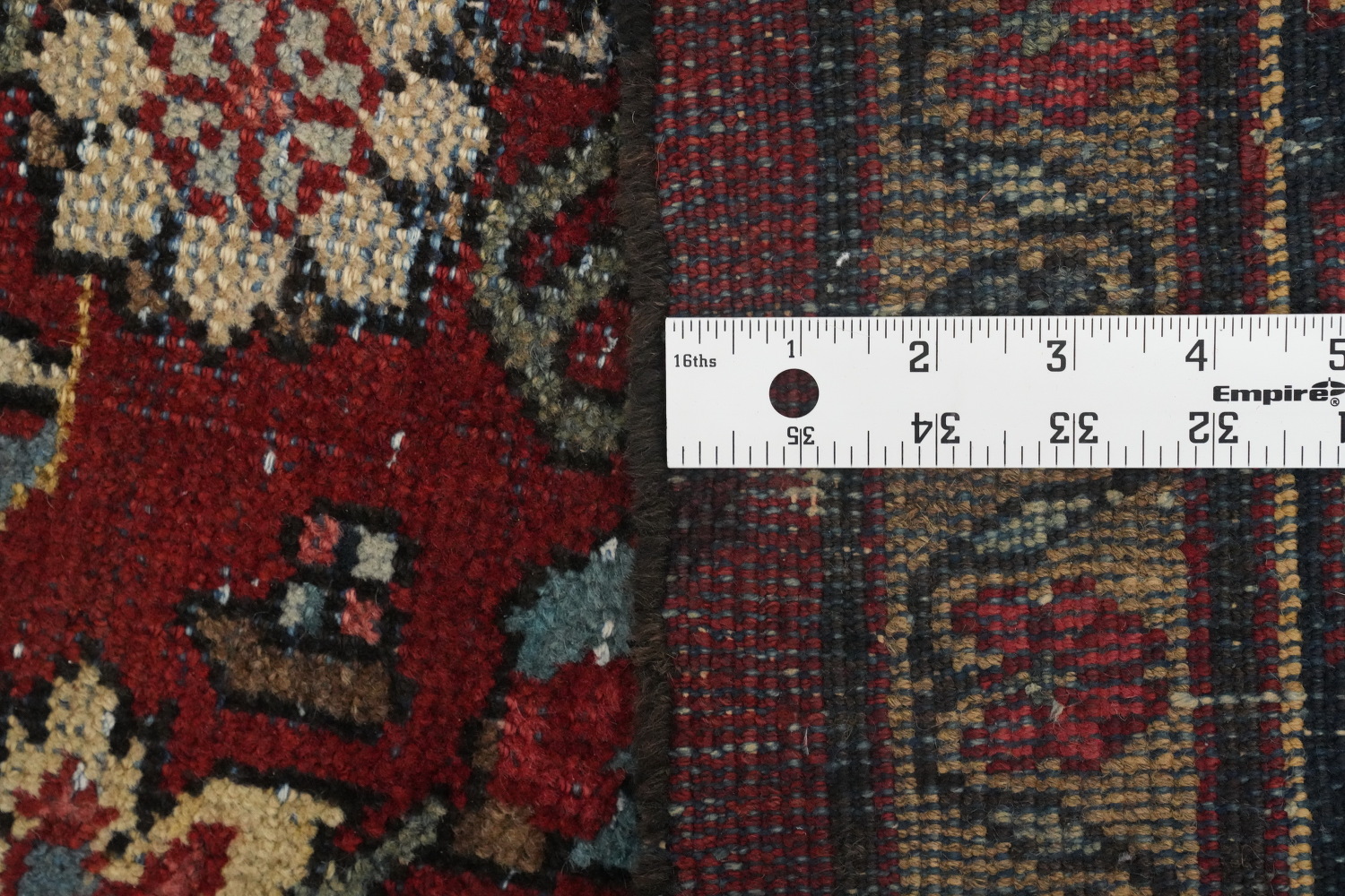Antique Vegetable Dye Mahal Persian Area Rug 9x12