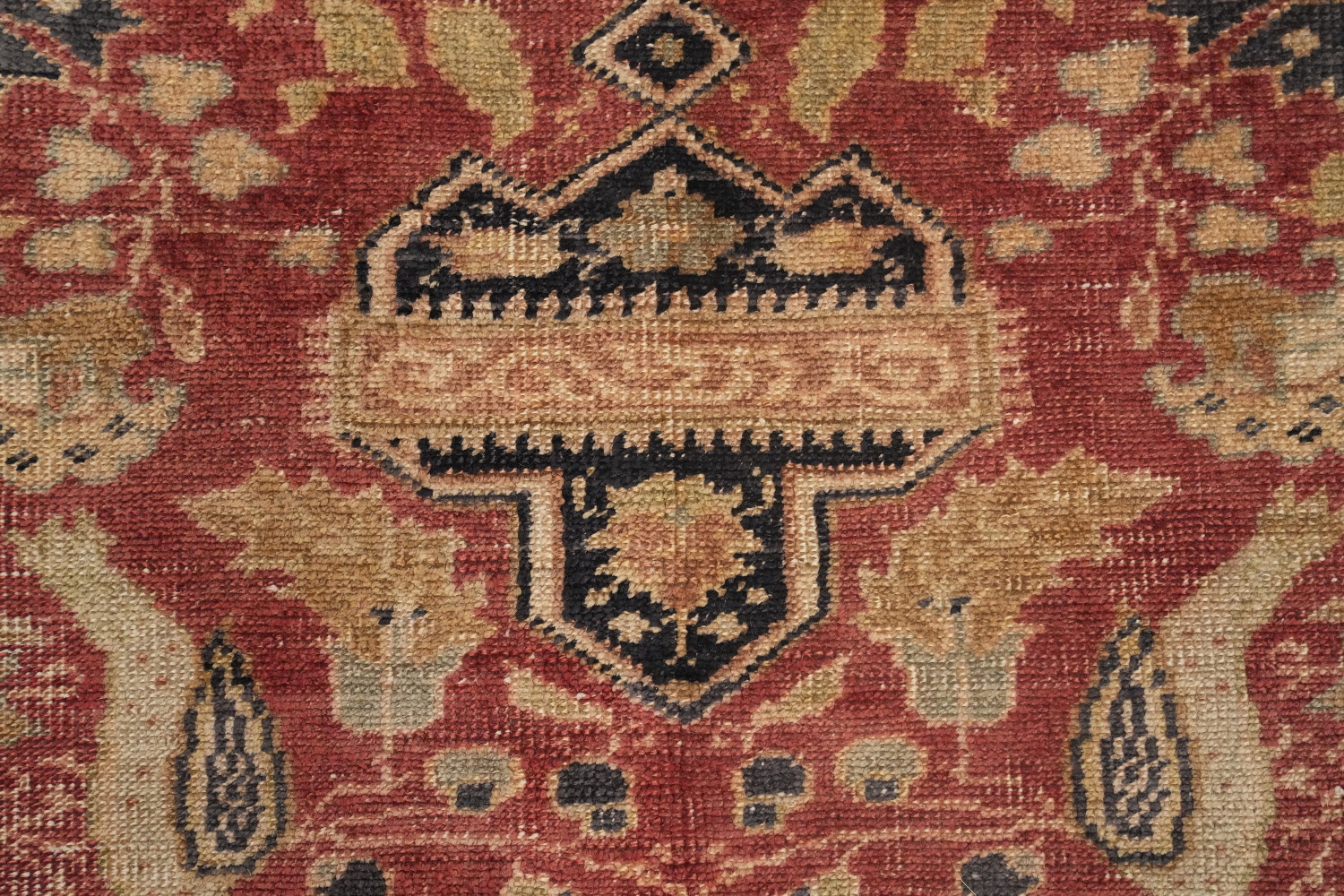 Pre-1900 Antique 100% Silk Hereke Vegetable Dye Rug 4x6