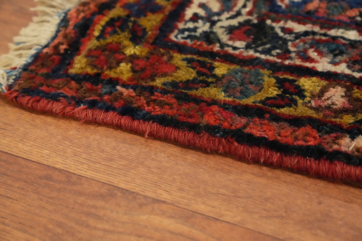 Pre-1900 Vegetable Dye Sultanabad Persian Large Rug 13x16