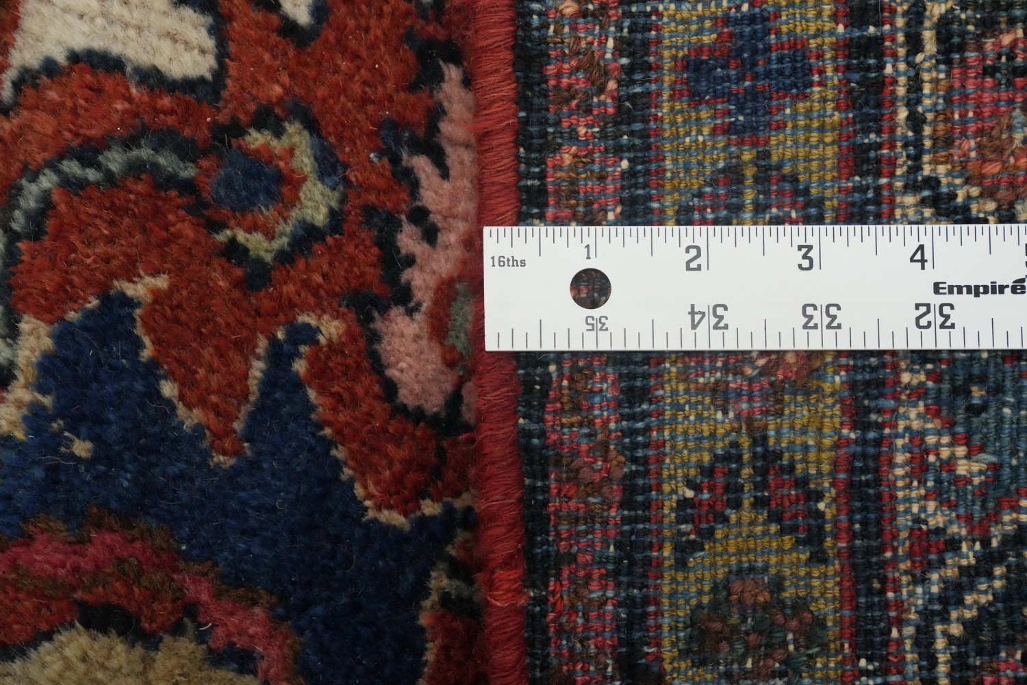 Pre-1900 Vegetable Dye Sultanabad Persian Large Rug 13x16