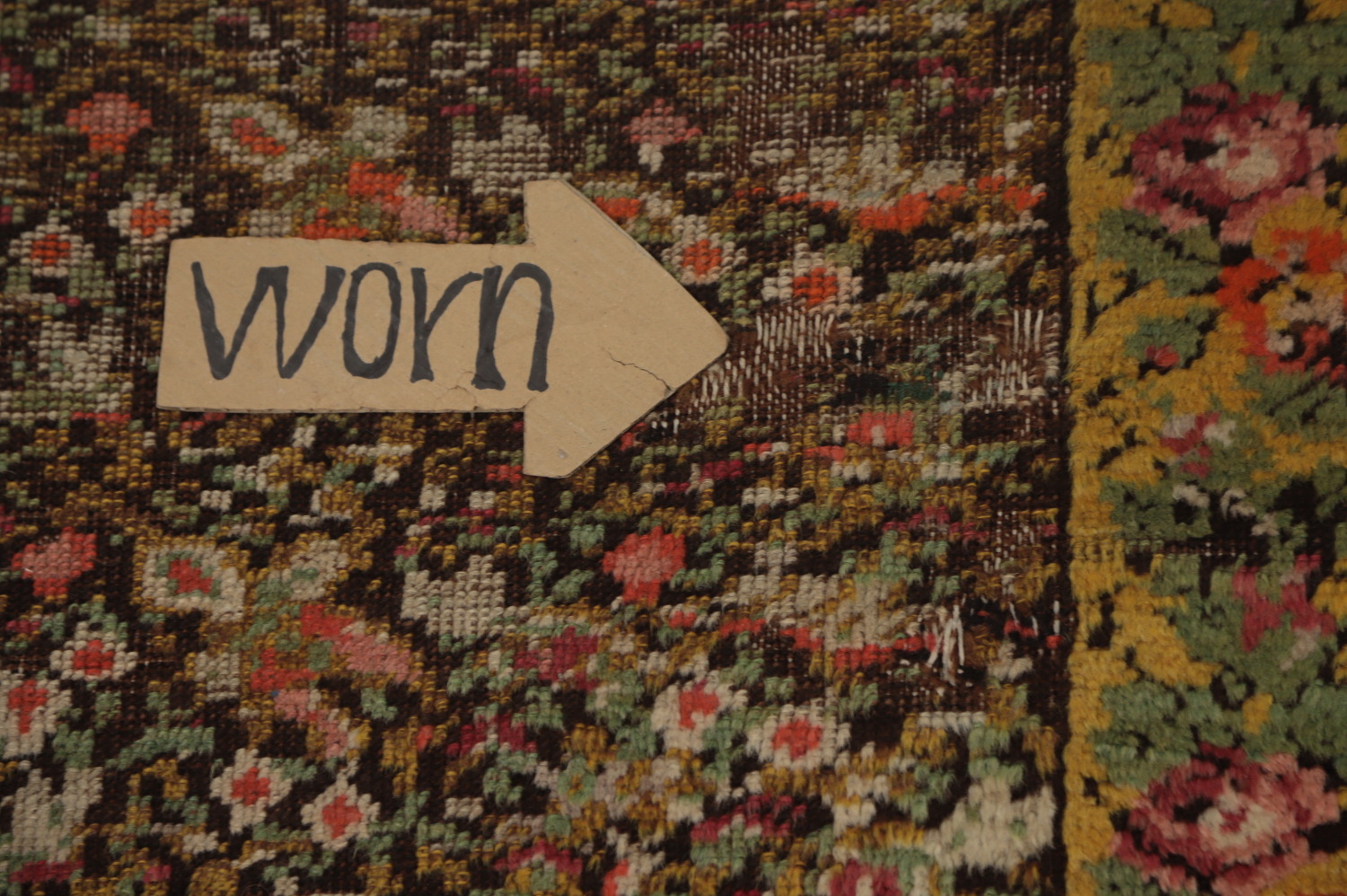 Pre-1900 Vegetable Dye Bakhtiari Persian Runner Rug 3x15