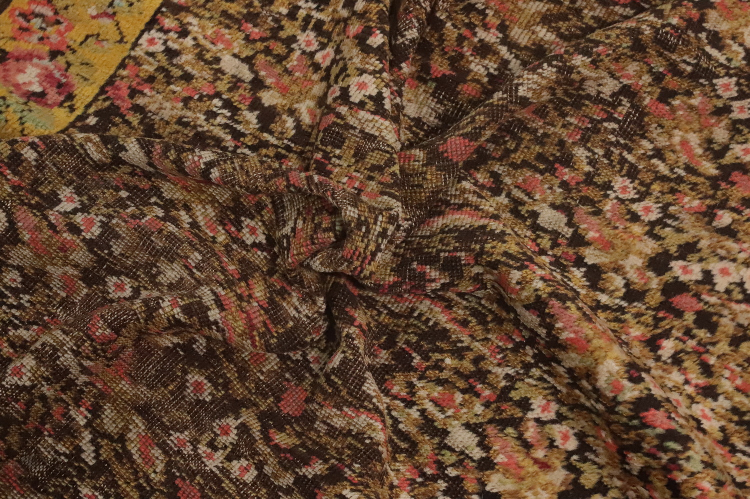 Pre-1900 Vegetable Dye Bakhtiari Persian Runner Rug 3x15