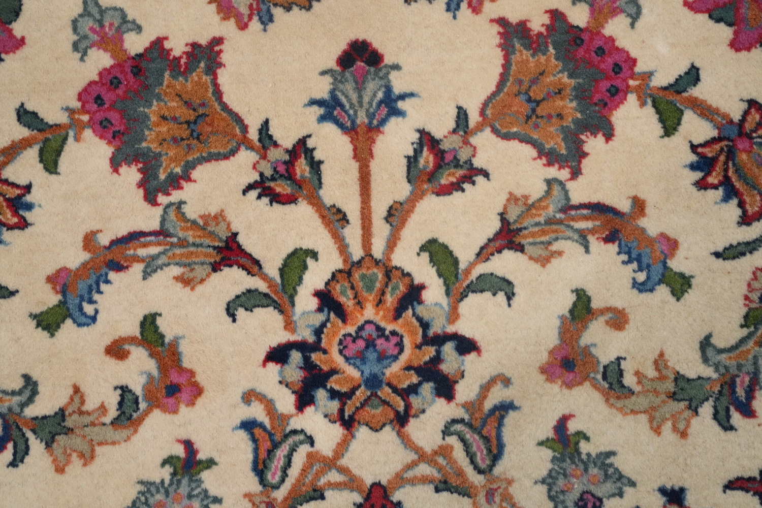 Antique Floral Tabriz Persian Area Rug 7x10
