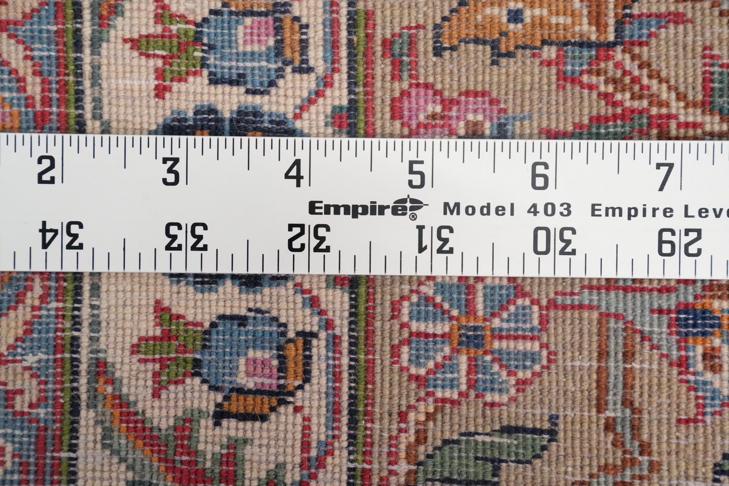Antique Floral Tabriz Persian Area Rug 7x10