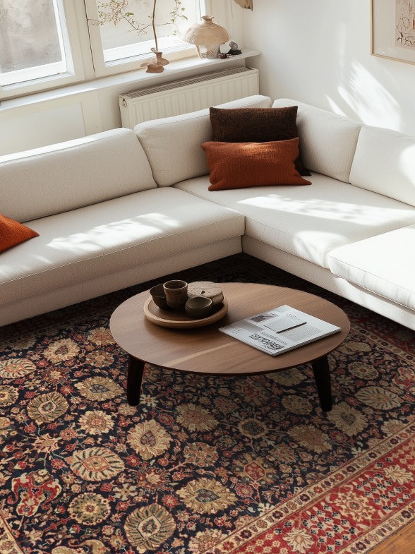 Vegetable Dye Ziegler Living Room Area Rug 8x10