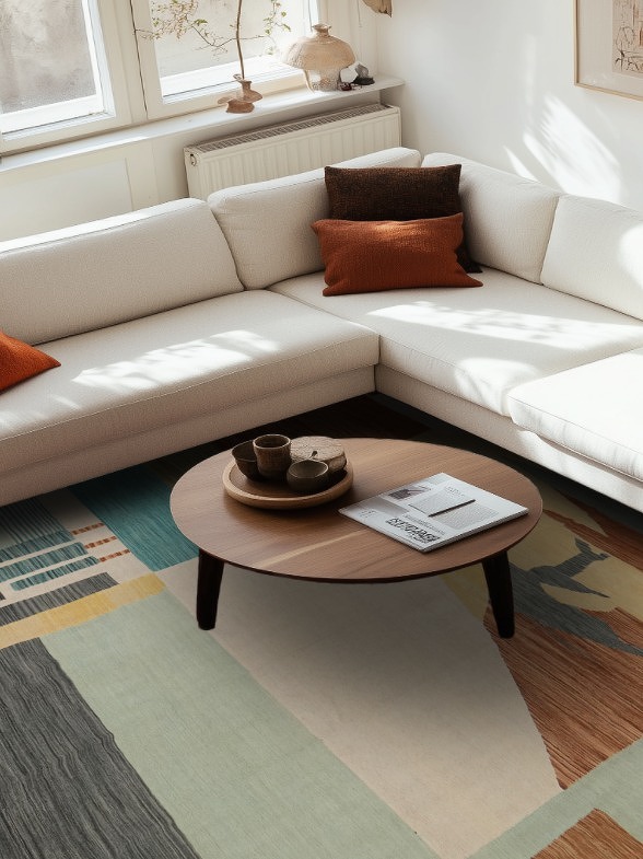 Contemporary Multi-Color Geometric Design Area Rug 10x13