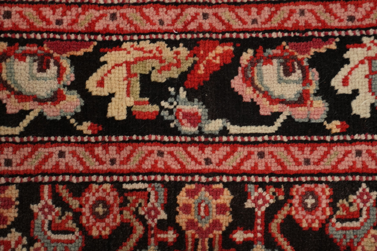 Antique Karabagh Vegetable Dye Runner Rug 4x19