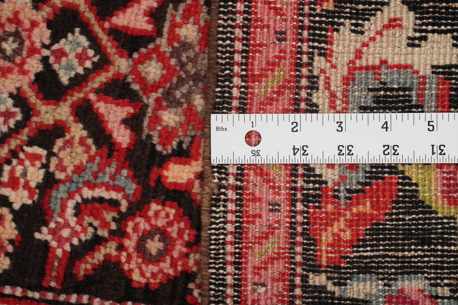 Antique Karabagh Vegetable Dye Runner Rug 4x19