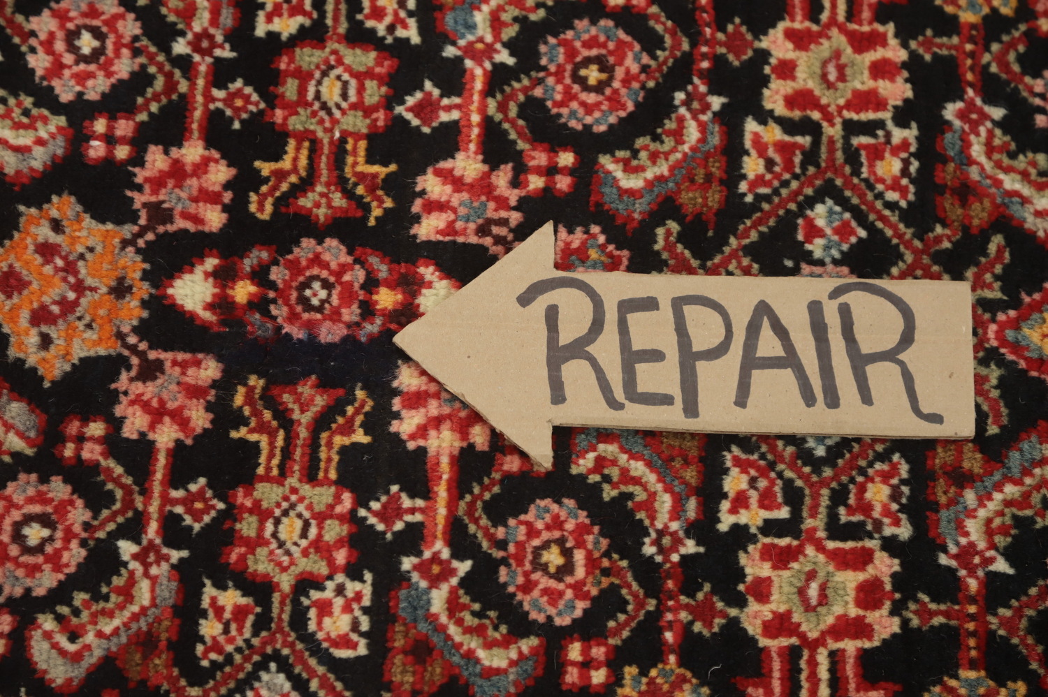 Antique Karabagh Vegetable Dye Runner Rug 4x16