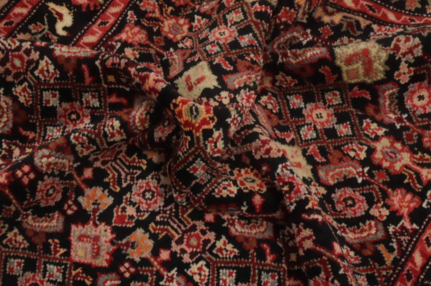 Antique Karabagh Vegetable Dye Runner Rug 4x16