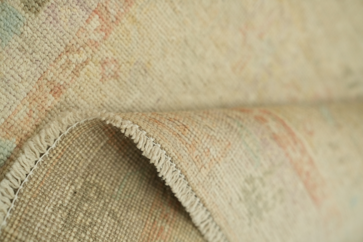 Earth Tones Ziegler Vegetable Dye Runner Rug 3x5