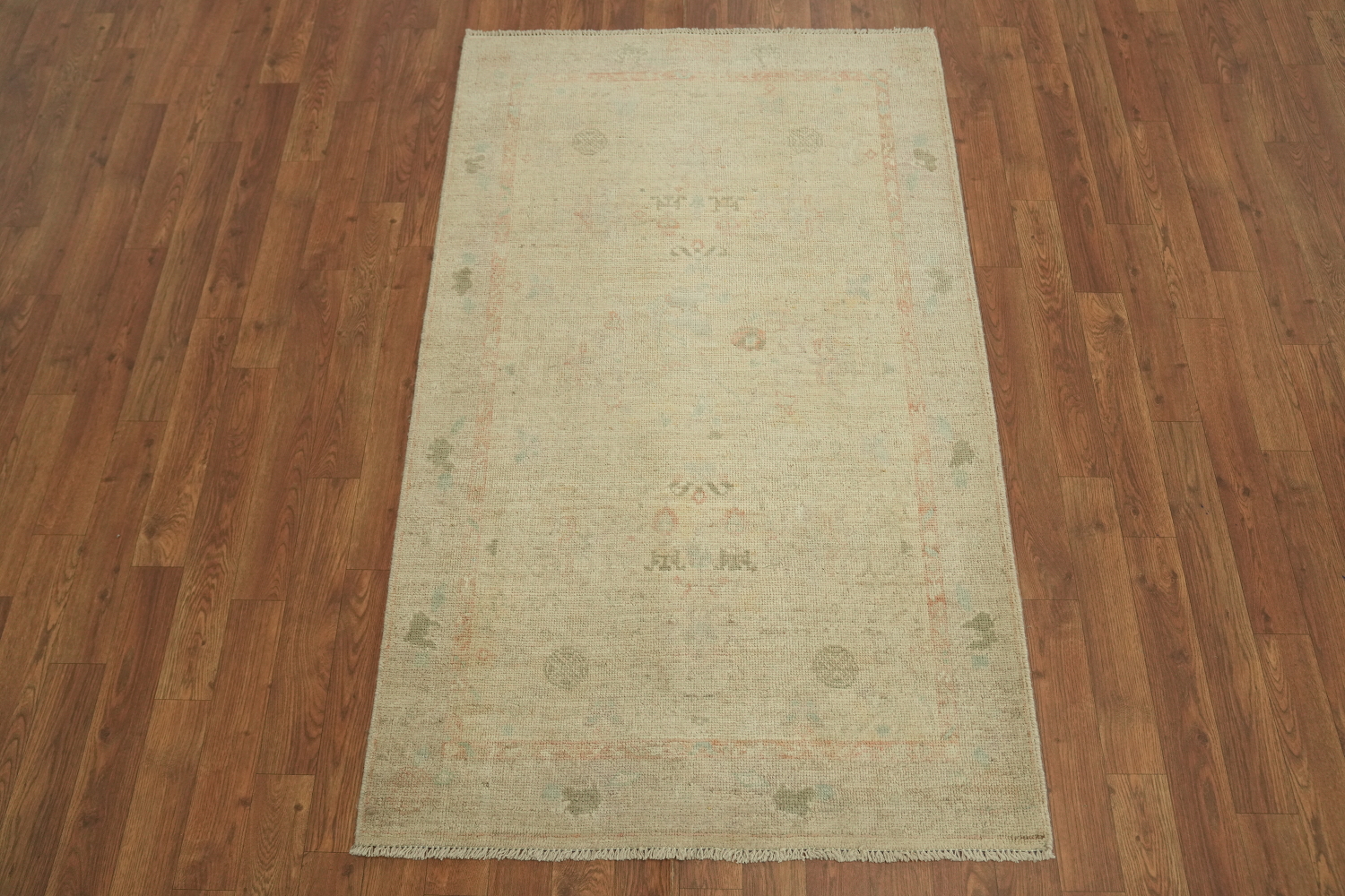 Earth Tones Ziegler Vegetable Dye Runner Rug 3x5