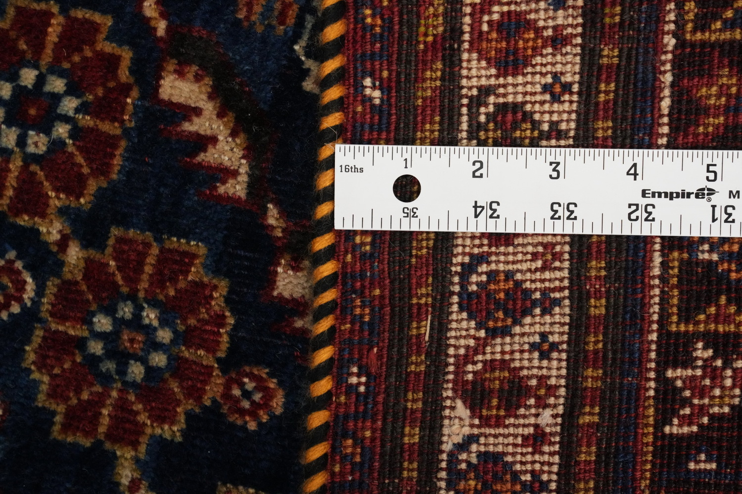 Antique Vegetable Dye Qashqai Persian Area Rug 5x9