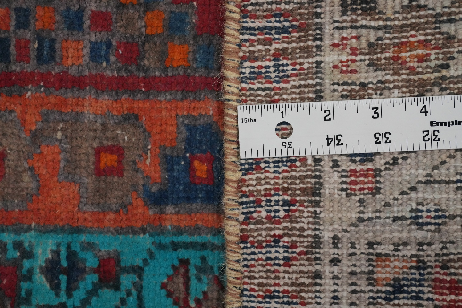 Handmade Wool Ardebil Persian Runner Rug 3x7