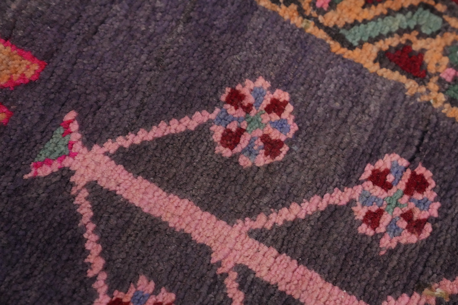 Tribal Wool Animals Meshkin Persian Runner Rug 4x11