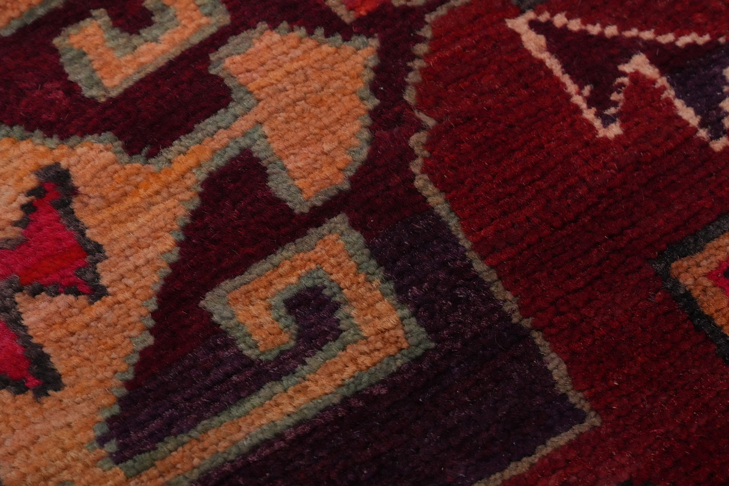 Tribal Wool Animals Meshkin Persian Runner Rug 4x11