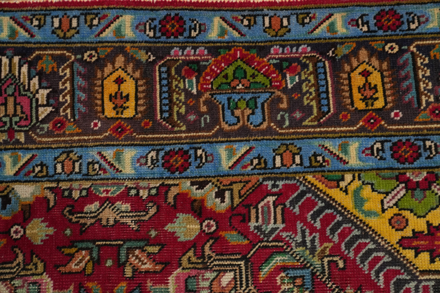 Traditional Wool Tabriz Persian Rug 5x7