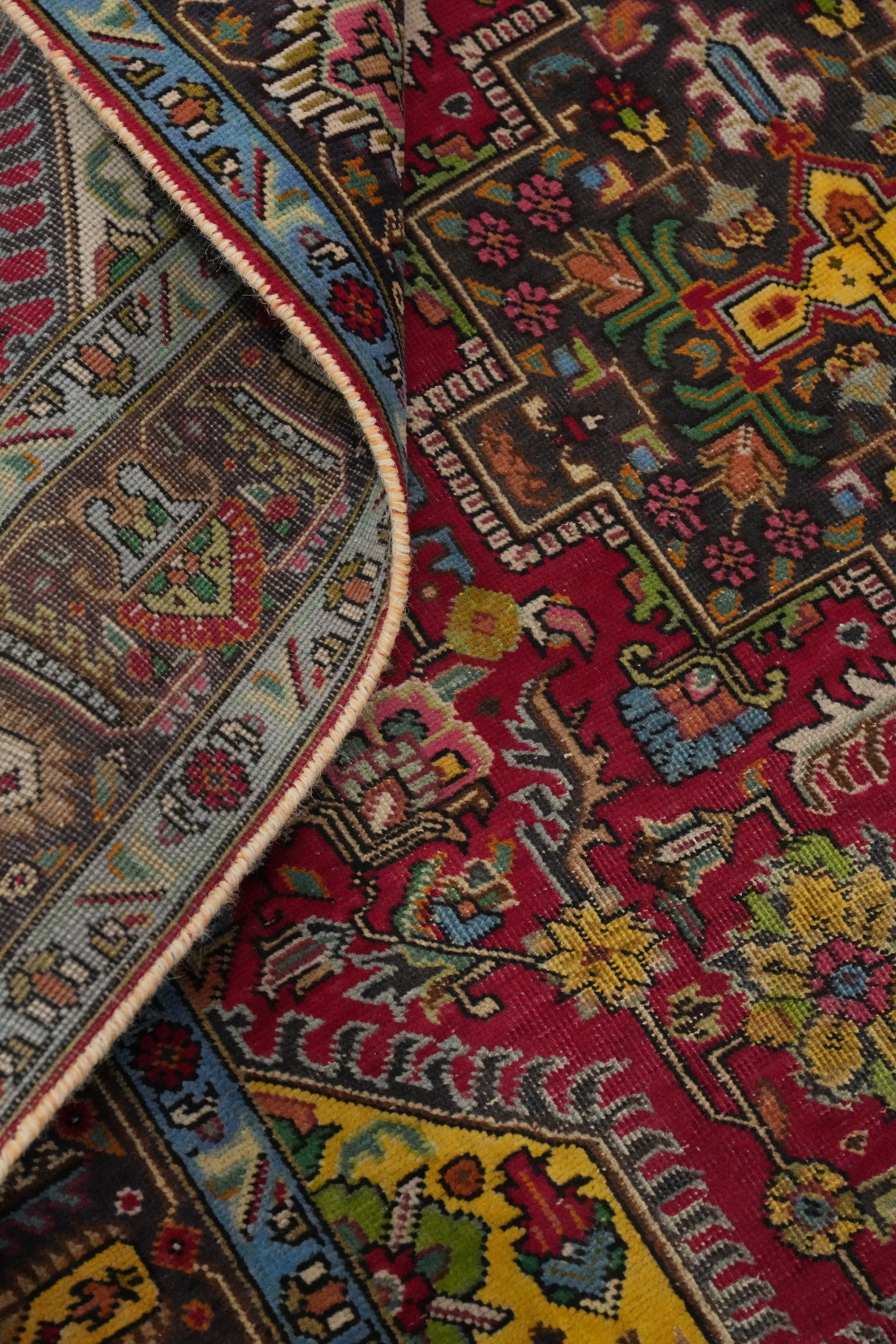 Traditional Wool Tabriz Persian Rug 5x7