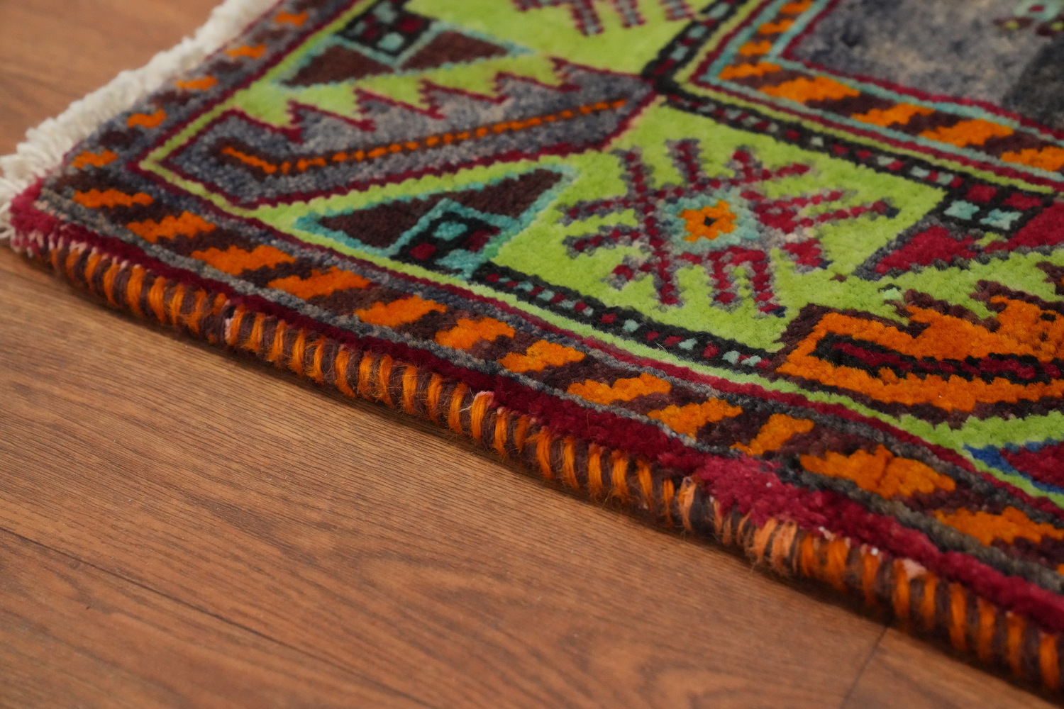 Animals Wool Tribal Shiraz Persian Area Rug 7x11
