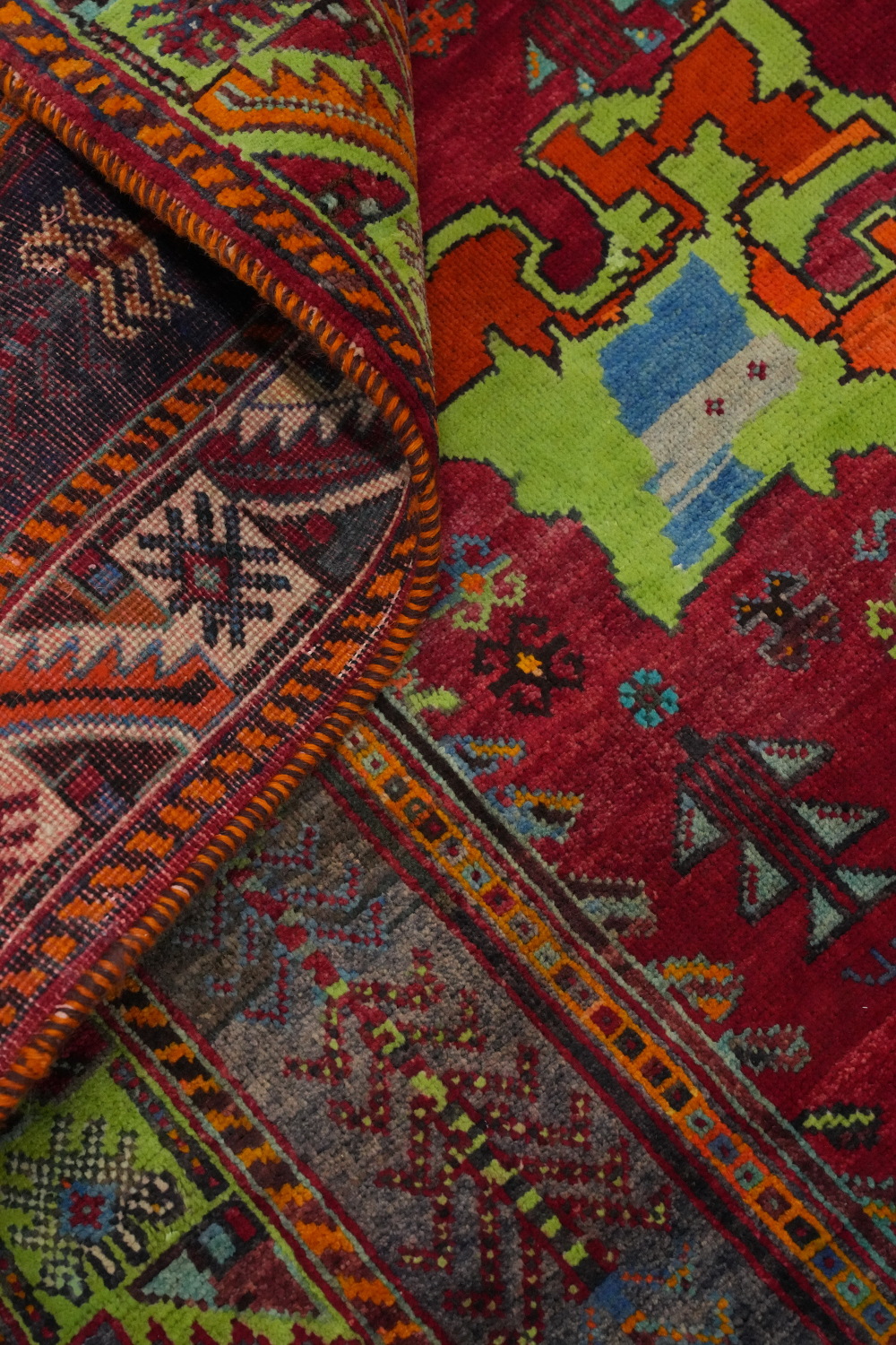 Animals Wool Tribal Shiraz Persian Area Rug 7x11