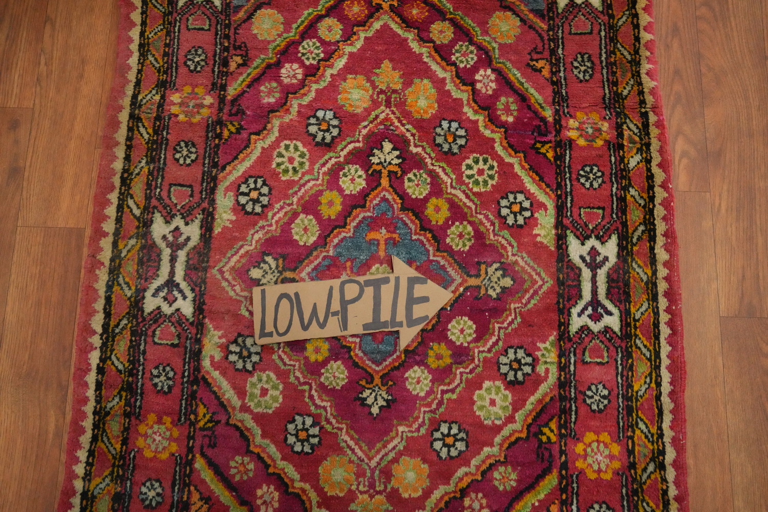 Antique Khotan Vegetable Dye Runner Rug 2x10