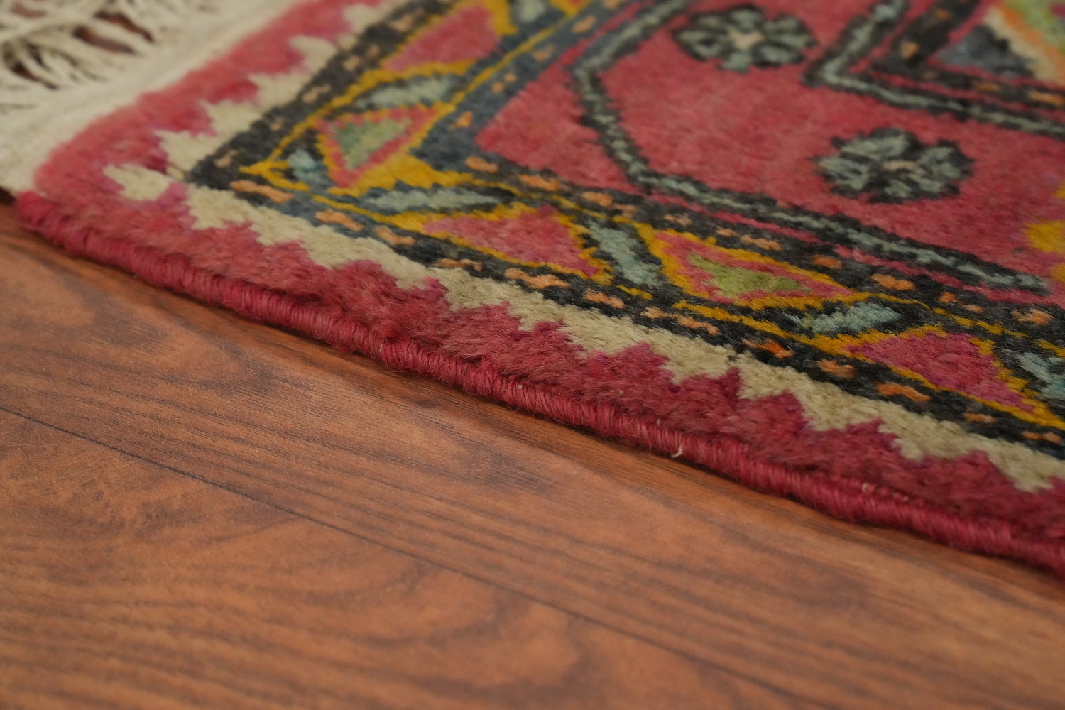 Antique Khotan Vegetable Dye Runner Rug 2x10
