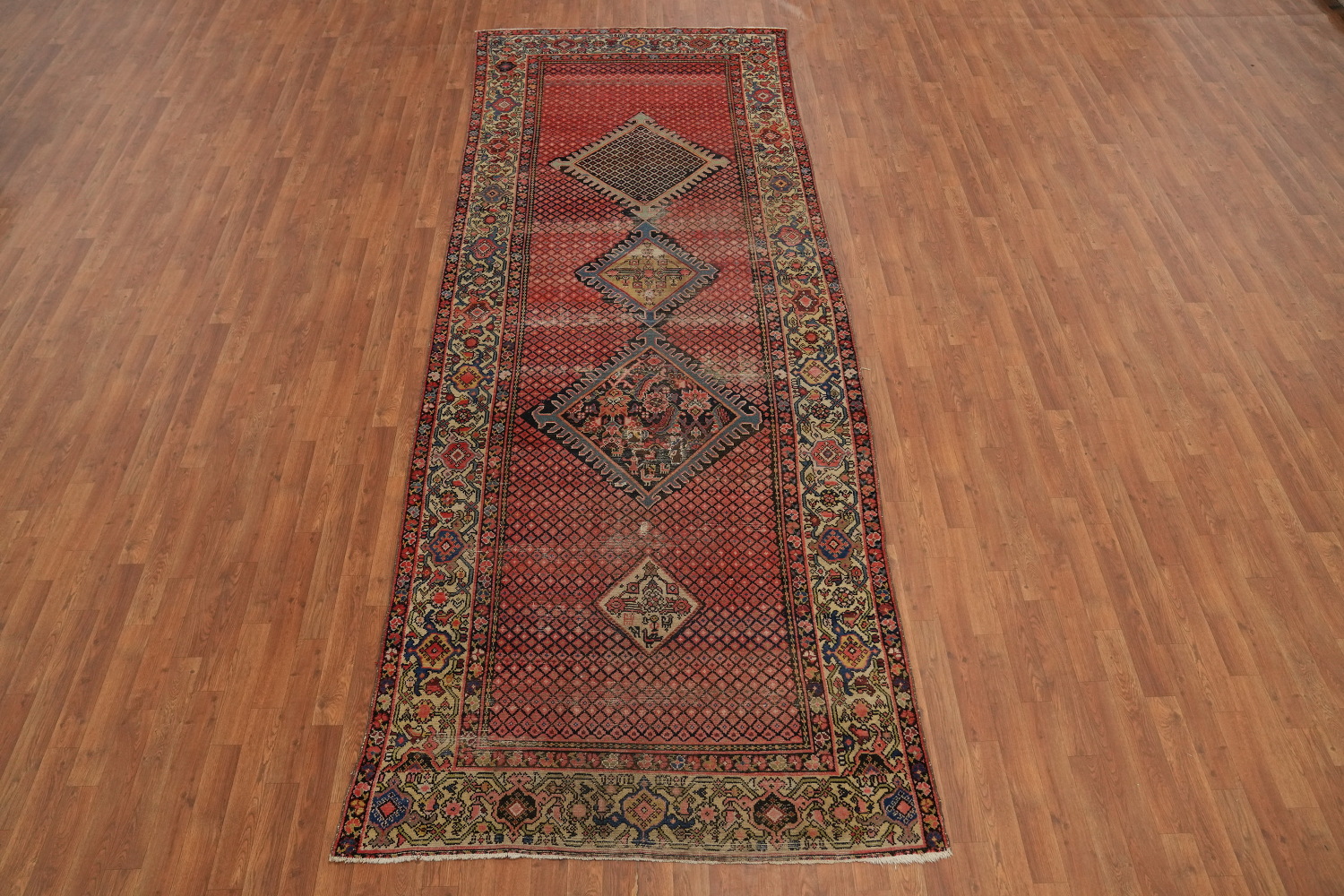 Antique Vegetable Dye Malayer Persian Area Rug 5x13
