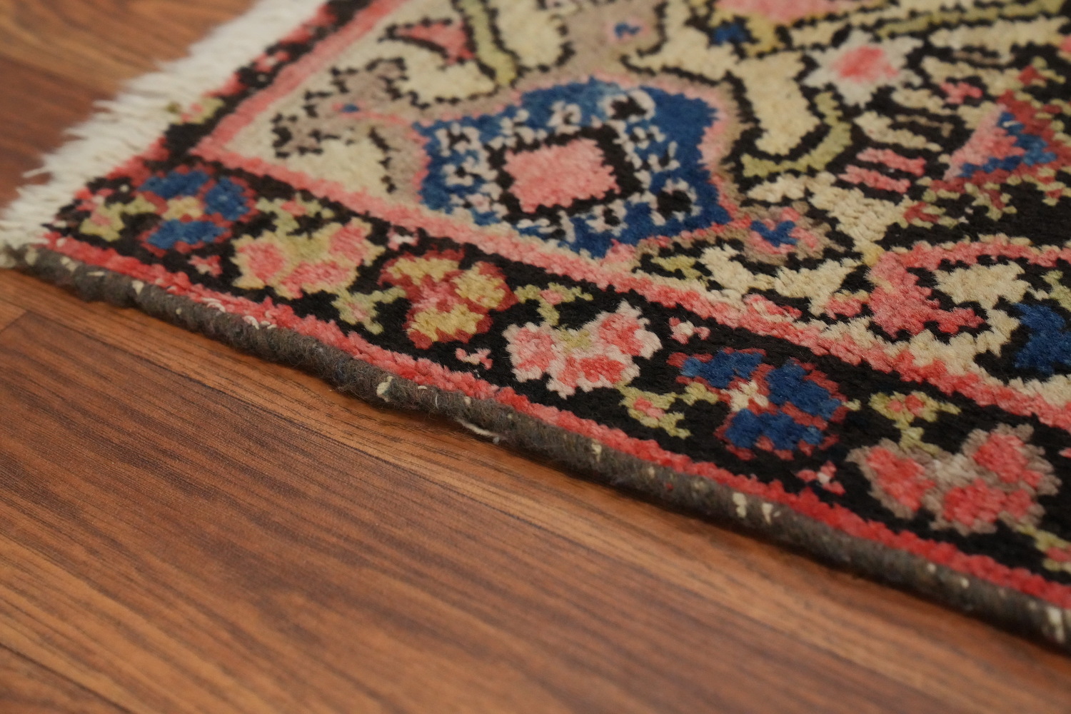 Antique Vegetable Dye Malayer Persian Area Rug 5x13
