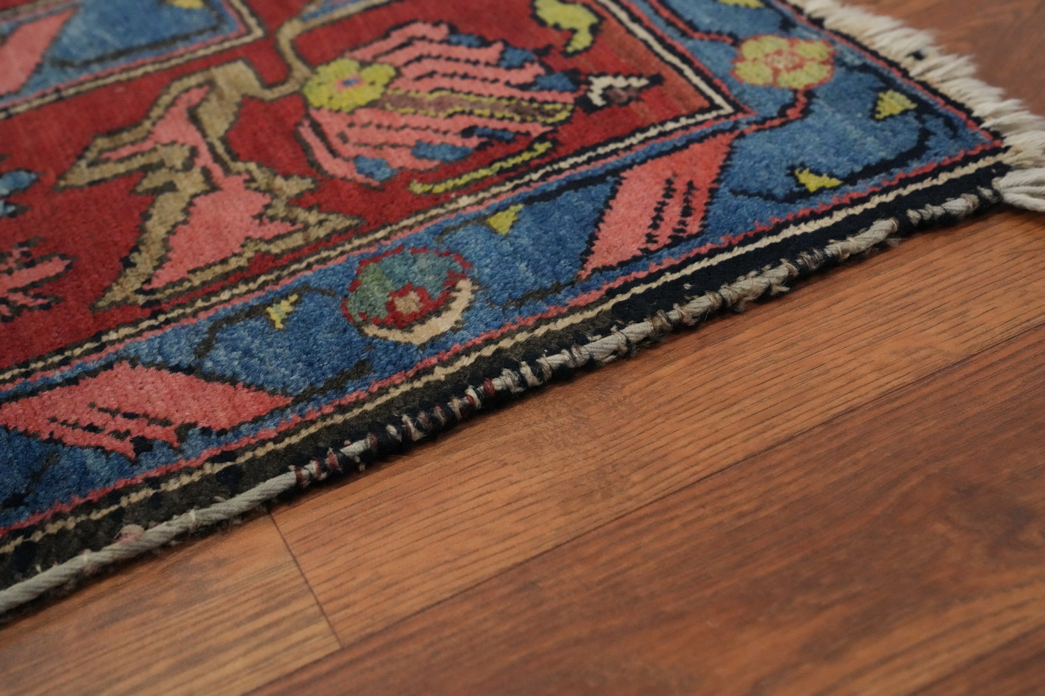Vegetable Dye Antique Bakhtiari Persian Rug 5x7