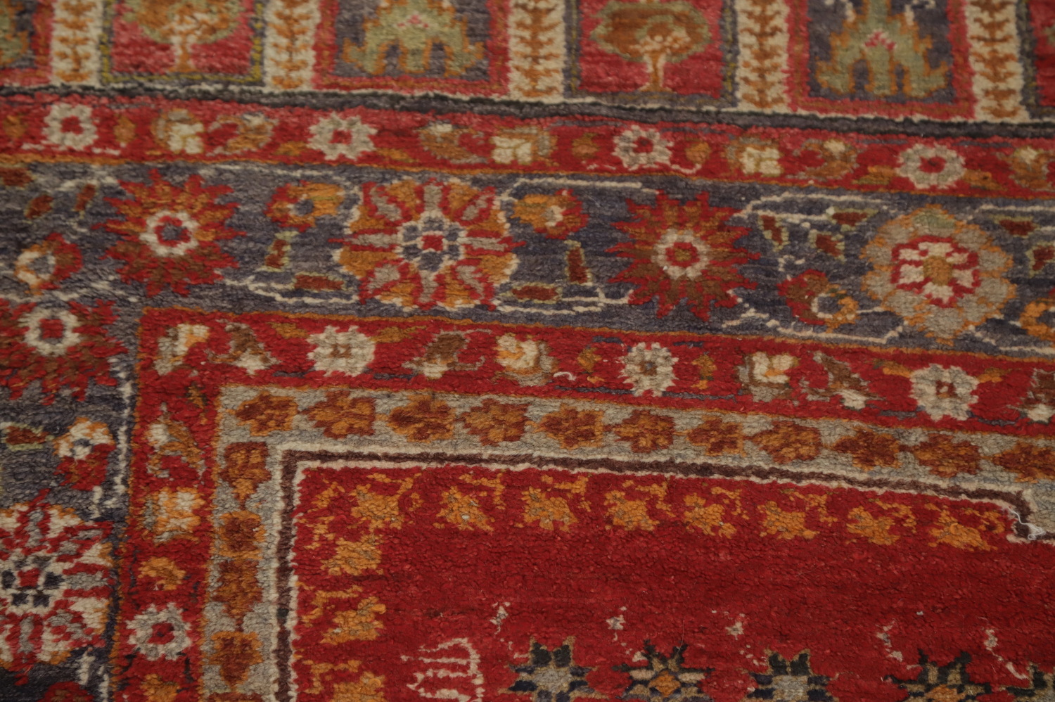 Pre-1900 Vegetable Dye Anatolian Turkish Runner Rug 3x8