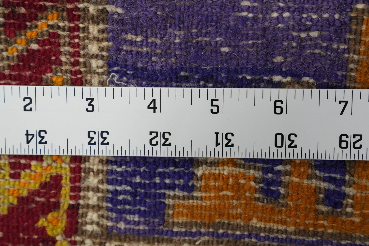 Antique Geometric Anatolian Turkish Rug 4x6