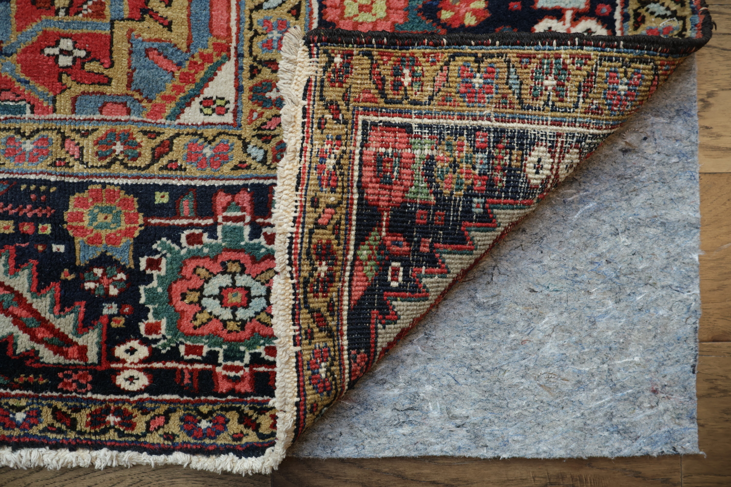 Vegetable Dye Heriz Serapi Persian Area Rug 9x12