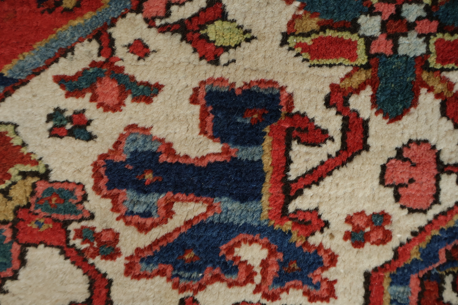 Vegetable Dye Heriz Serapi Persian Area Rug 9x12