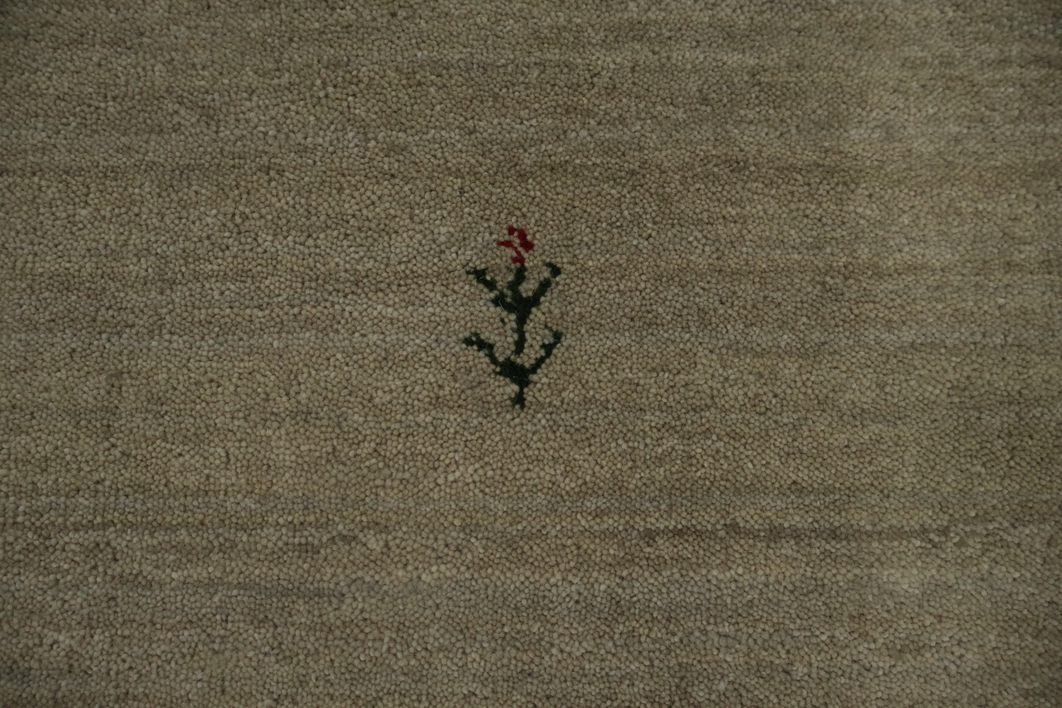 Soft Gabbeh Square Area Rug 8x8 with Delicate Tribal Patterns