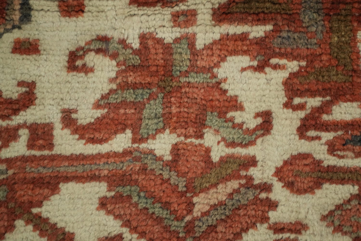 Red Persian Area Rug with Stunning Geometric Symmetry 10x13