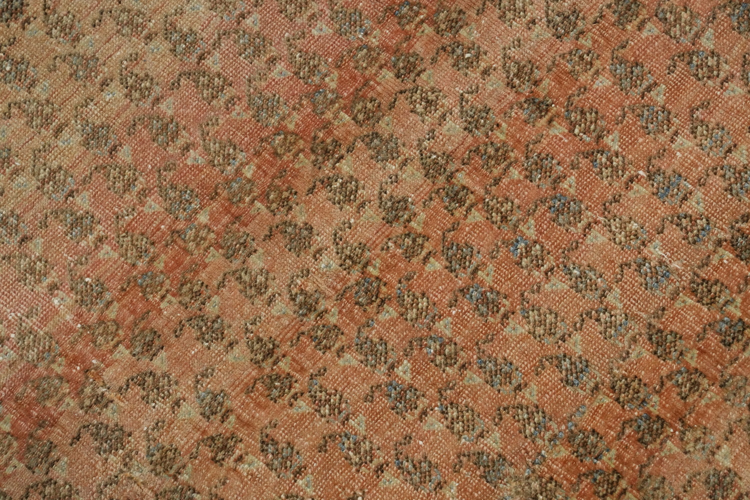 Pre-1900 Vegetable Dye Malayer Persian Large Rug 8x20