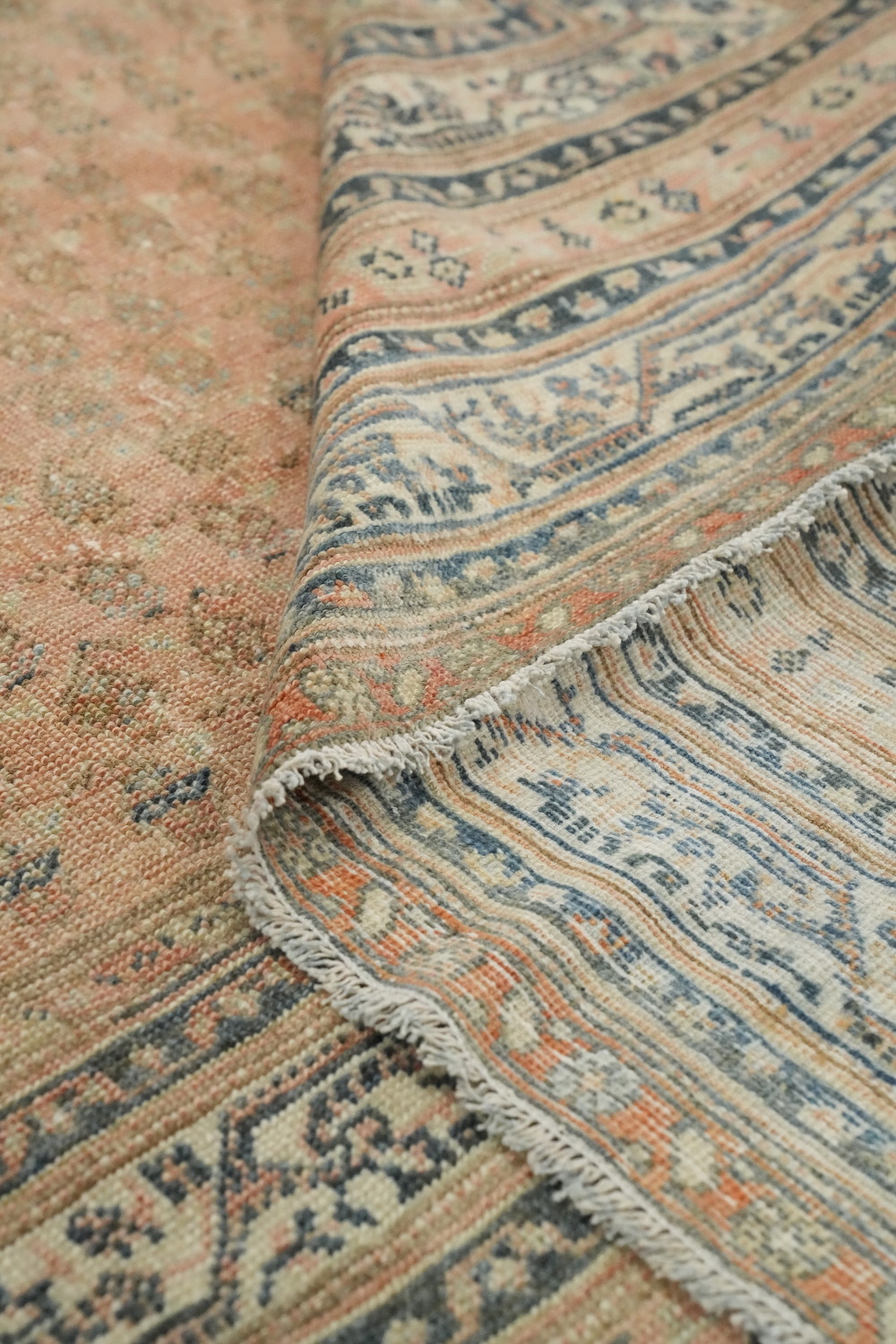 Pre-1900 Vegetable Dye Malayer Persian Large Rug 8x20
