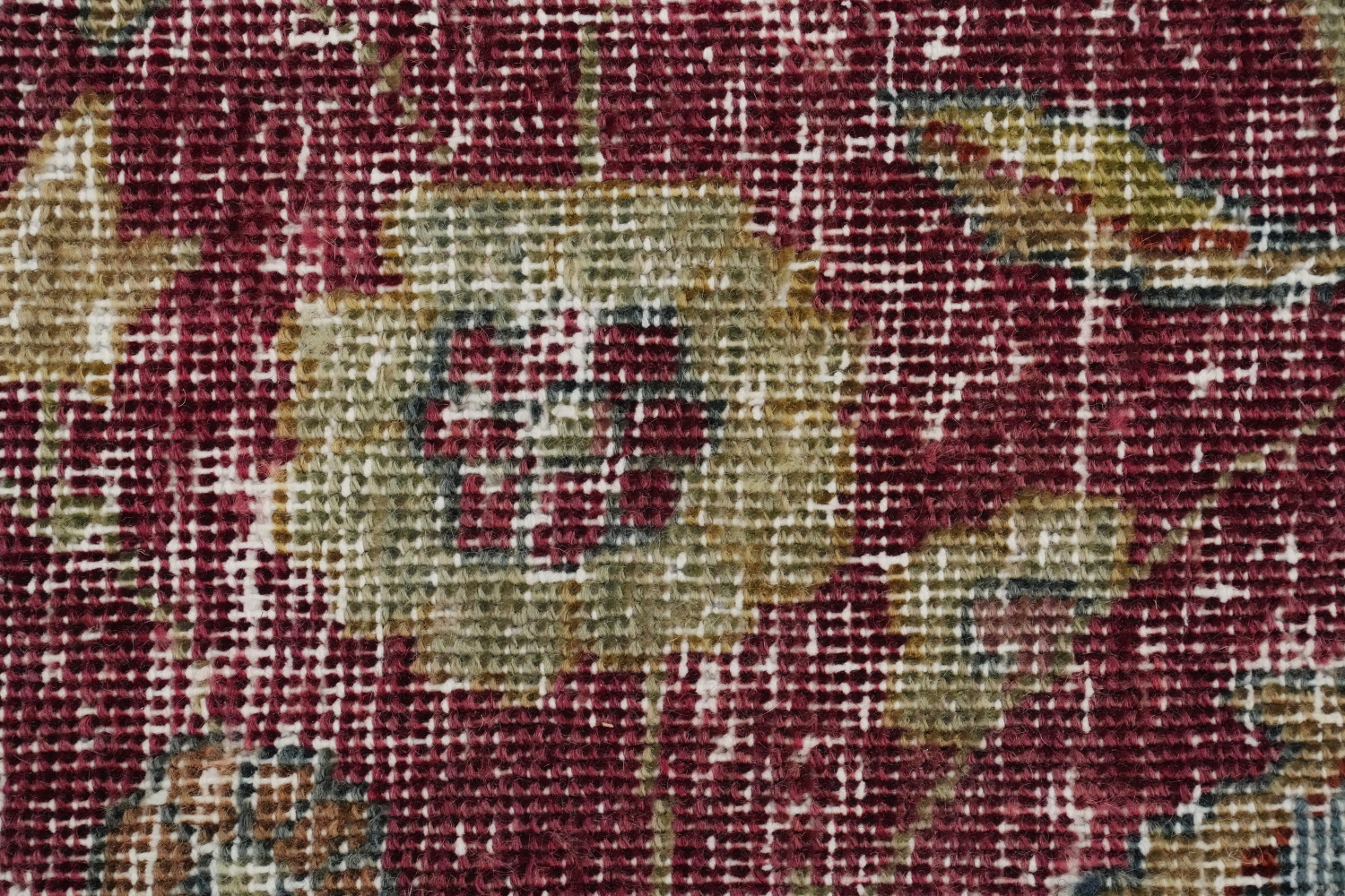 Antique Vegetable Dye Tabriz Persian Large Rug 11x14