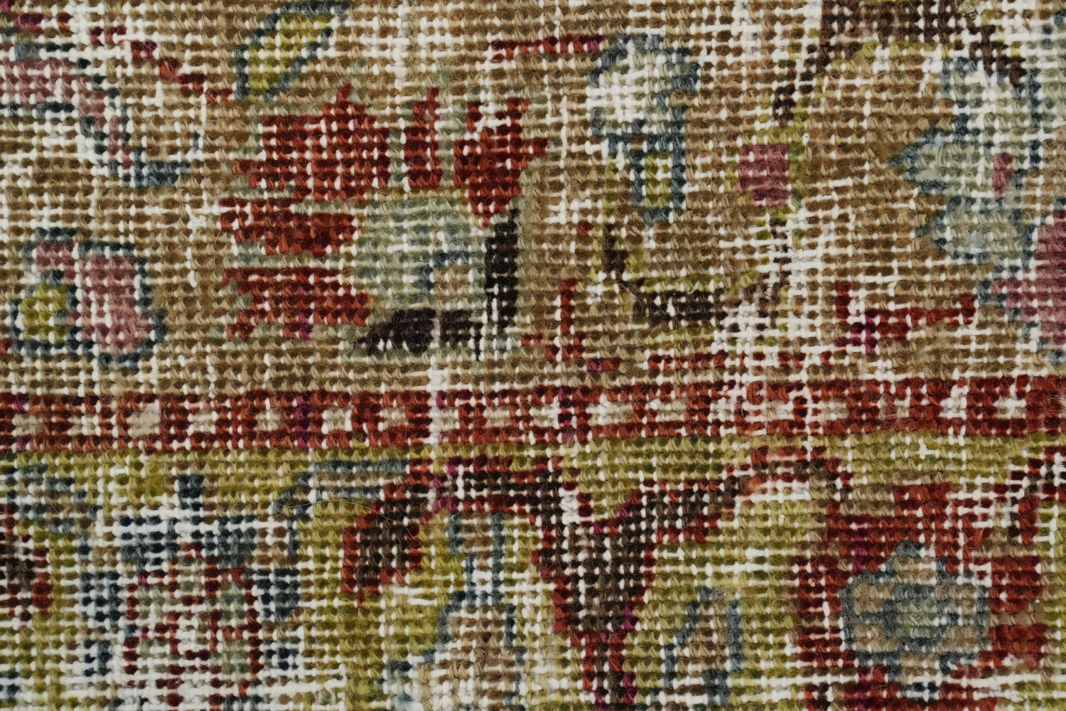 Antique Vegetable Dye Tabriz Persian Large Rug 11x14