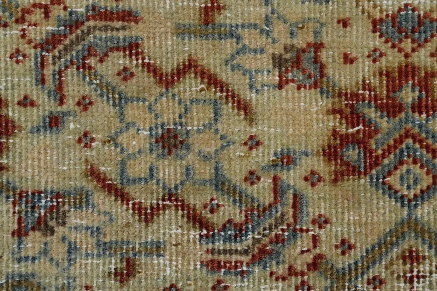 Antique Vegetable Dye Tabriz Persian Area Rug 10x13
