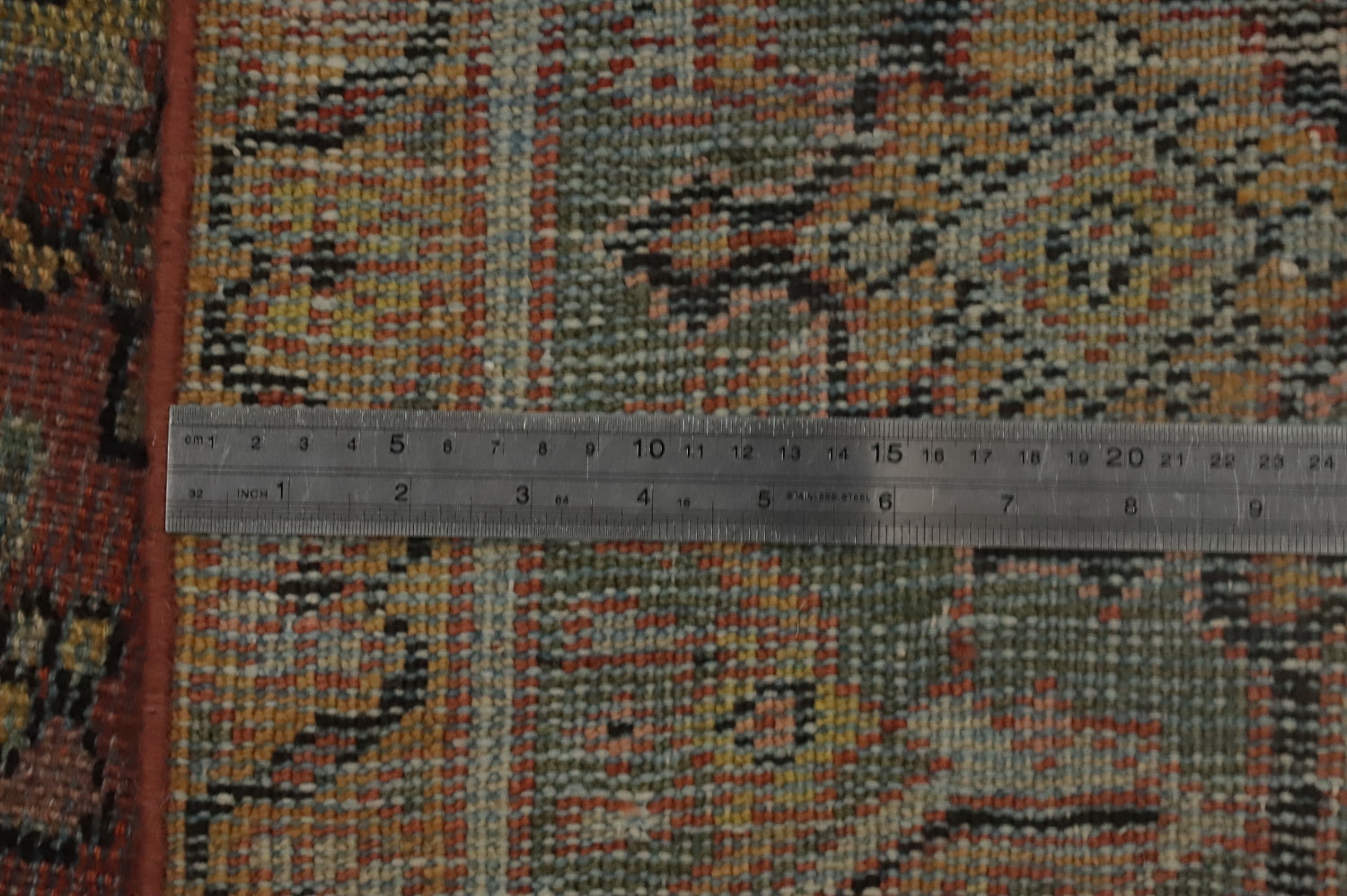 Pre-1900 Antique Vegetable Dye Sultanabad Persian Area Rug 10x11