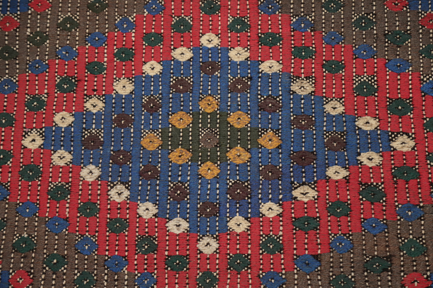 Vegetable Dye Kilim Turkish Area Rug 5x9