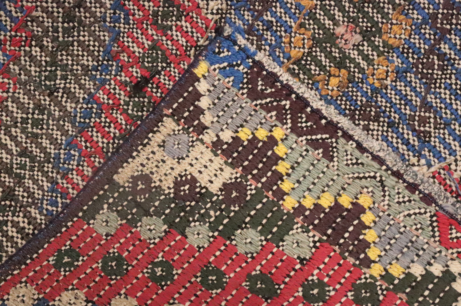 Vegetable Dye Kilim Turkish Area Rug 5x9